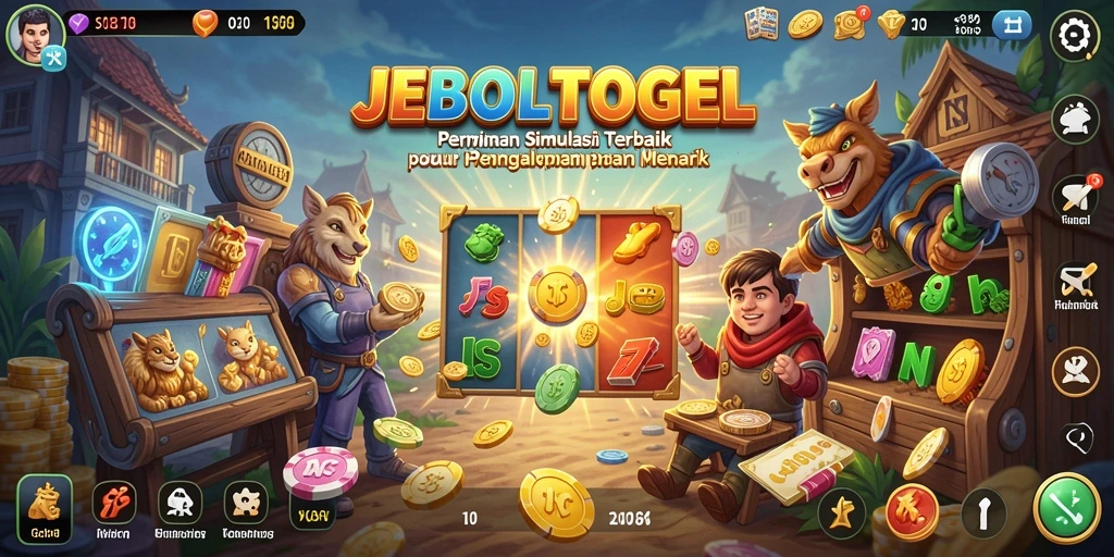 Tampilan gameplay menarik dari JEBOLTOGEL dengan grafik yang menawan.