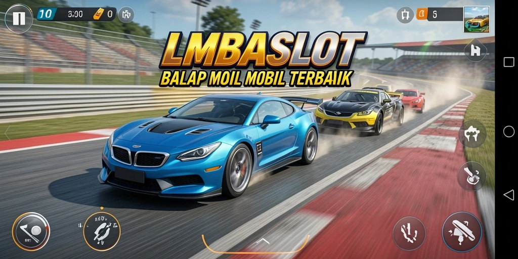 Gameplay balap mobil yang mendebarkan dengan grafik memukau.