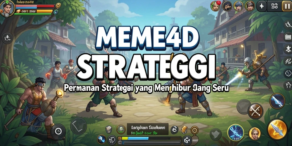 Memperlihatkan gameplay MENARIK dari MEME4D yang penuh strategi.