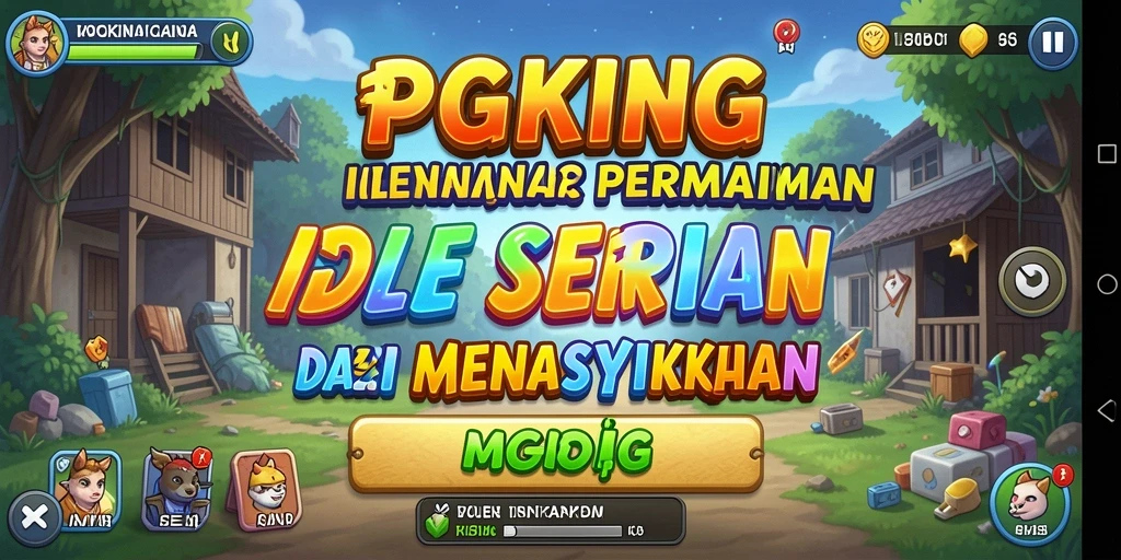 Tampilan menakjubkan dari gameplay PGKING yang seru.