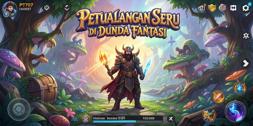 Gameplay seru dan menegangkan di dunia petualangan PT707.