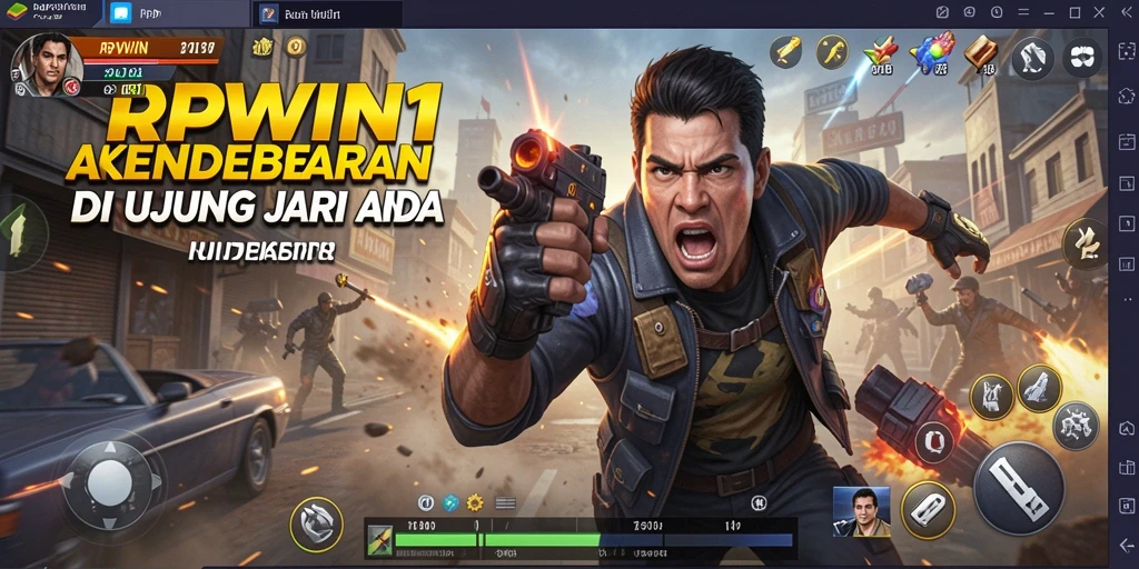 Tampilkan gameplay menegangkan dengan aksi tanpa henti.