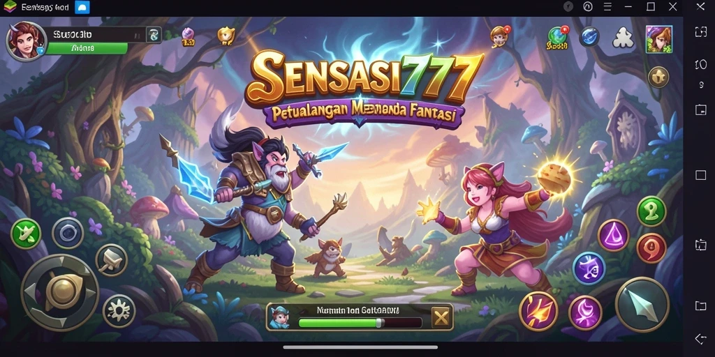 Gameplay seru dan grafik memukau di SENSASI777