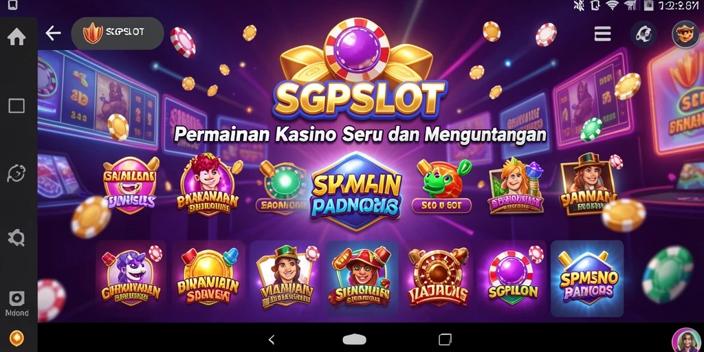 Screenshot SGPSLOT menampilkan gameplay yang seru dan menghibur.
