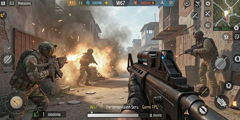 Gameplay seru dan grafis memukau dalam W67.