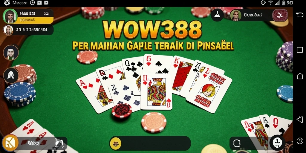 Screenshot gameplay Gaple yang menarik dan seru.